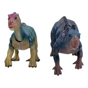 2 Figure Lot Disney 2000 Dinosaur Movie Talking Tested Working Aladar And Kron